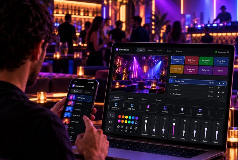 DMX Software. A Complete Guide to Computer Lighting Control